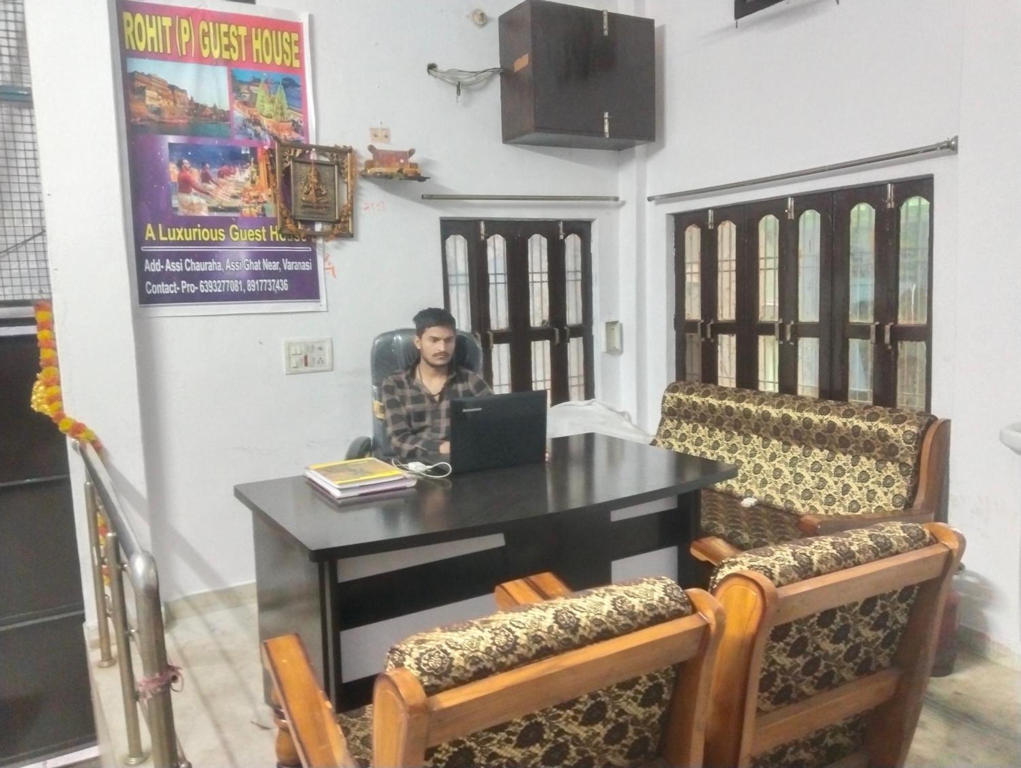 Rohit Paying Guest House Assi Ghat Varanasi Eksteriør bilde